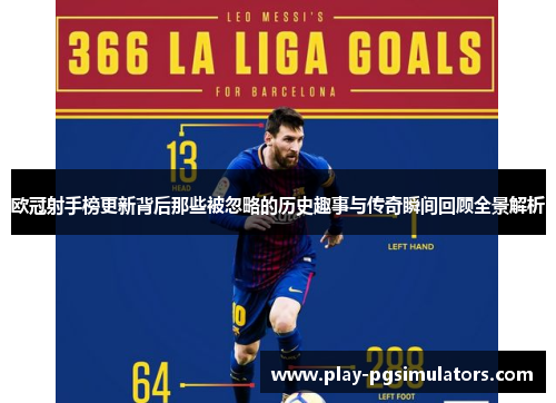 欧冠射手榜更新背后那些被忽略的历史趣事与传奇瞬间回顾全景解析